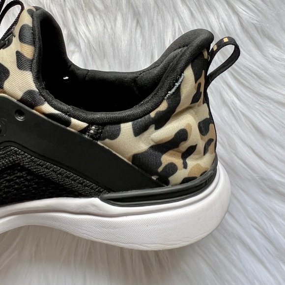 APL Techloom Tracer Sneakers in Black/Leopard - Picture 7 of 10